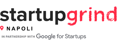 logo startup grind no sfondo